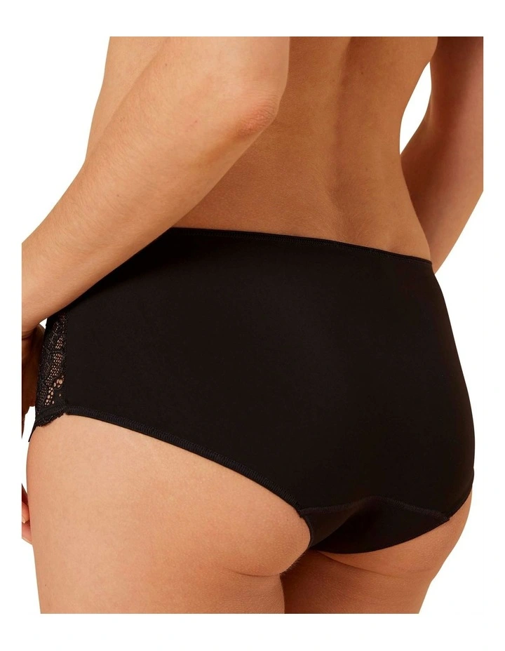 Simone Perele Caresse High Waist Culotte Brief Black 4 Simone Perele Caresse High Waist Culotte Brief Black - Image 4