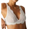 Simone Perele Karma Wirefree Triangle Bra In Ivory