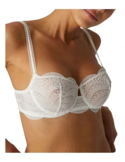 Simone Perele Karma Half Cup Bra Ivory