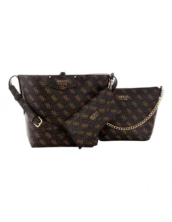 Guess Eco Brenton Brown Bucket Shoulder Bag 9 Guess Eco Brenton Brown Bucket Shoulder Bag -Myer Clothing Shop 897690070 5 720x928