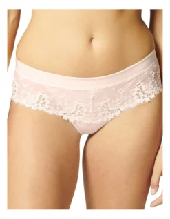 Simone Perele Wish Shorty Brief Dusty Pink -Myer Clothing Shop 897886810 3 720x928