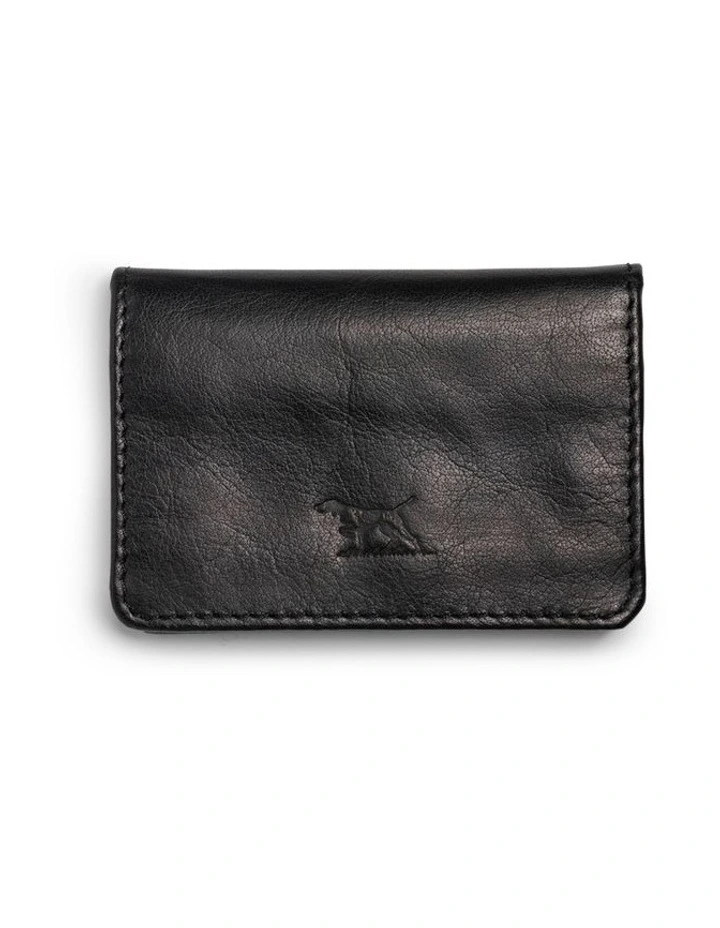 Lewis Tops Track Card Holder In Nero 1 Lewis Tops Track Card Holder In Nero