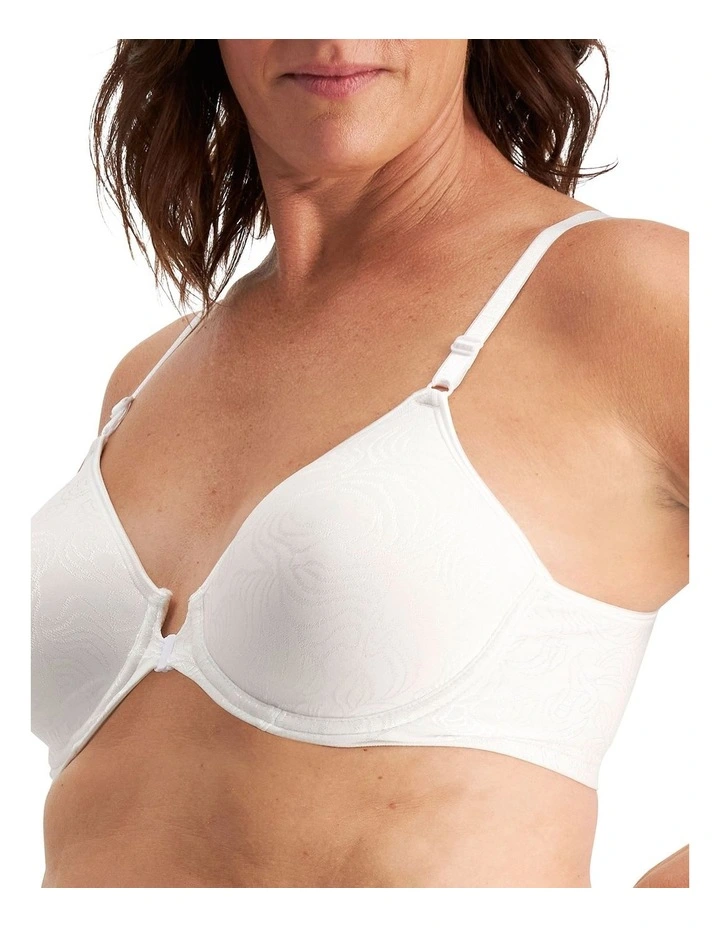 Playtex Comfort Revolution Front Closure Bra White 2 Playtex Comfort Revolution Front Closure Bra White - Image 2