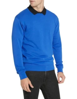 Neo Crew Sweater Pop Blue