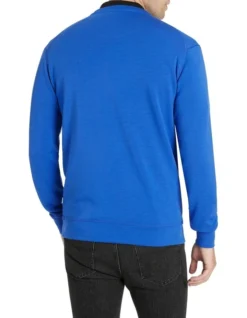 Neo Crew Sweater Pop Blue -Myer Clothing Shop 898590250 3 720x928