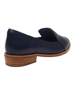 Tara Flat Shoes In Navy Leather 10 Tara Flat Shoes In Navy Leather -Myer Clothing Shop 898641640 4 720x928
