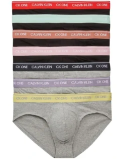 Calvin Klein 7 Pack CK One Briefs In Multi