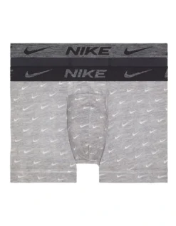 Nike Dri-FIT Reluxe Trunks Grey Multi 2 Pack