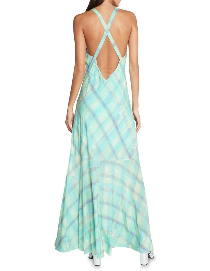 Above The Sea Cross Strap Dress Print 2 Above The Sea Cross Strap Dress Print - Image 2