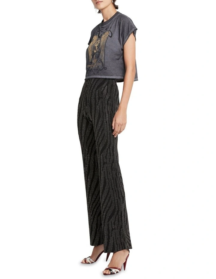 Divine Danger Flare Pant Black 3 Divine Danger Flare Pant Black - Image 3
