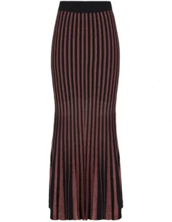 Cosmic Tempo Fit And Flare Skirt Black/Gold 11 Cosmic Tempo Fit And Flare Skirt Black/Gold -Myer Clothing Shop 898995430 6 720x928