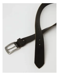 Casual Leather Jean Belt Black 6 Casual Leather Jean Belt Black -Myer Clothing Shop 899051860 3 720x928