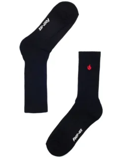 Blaze 5 Pack Crew Sneaker Socks Black -Myer Clothing Shop 899160940 4 720x928