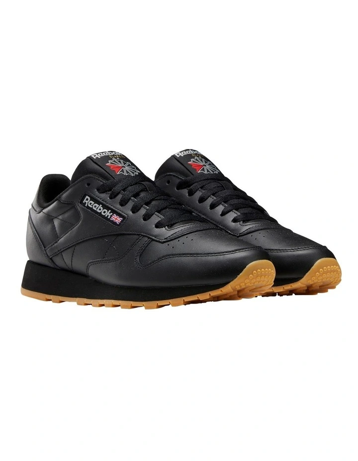 Reebok Classic Black Leather Shoes 3 Reebok Classic Black Leather Shoes - Image 3
