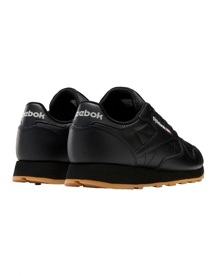 Reebok Classic Black Leather Shoes 4 Reebok Classic Black Leather Shoes - Image 4