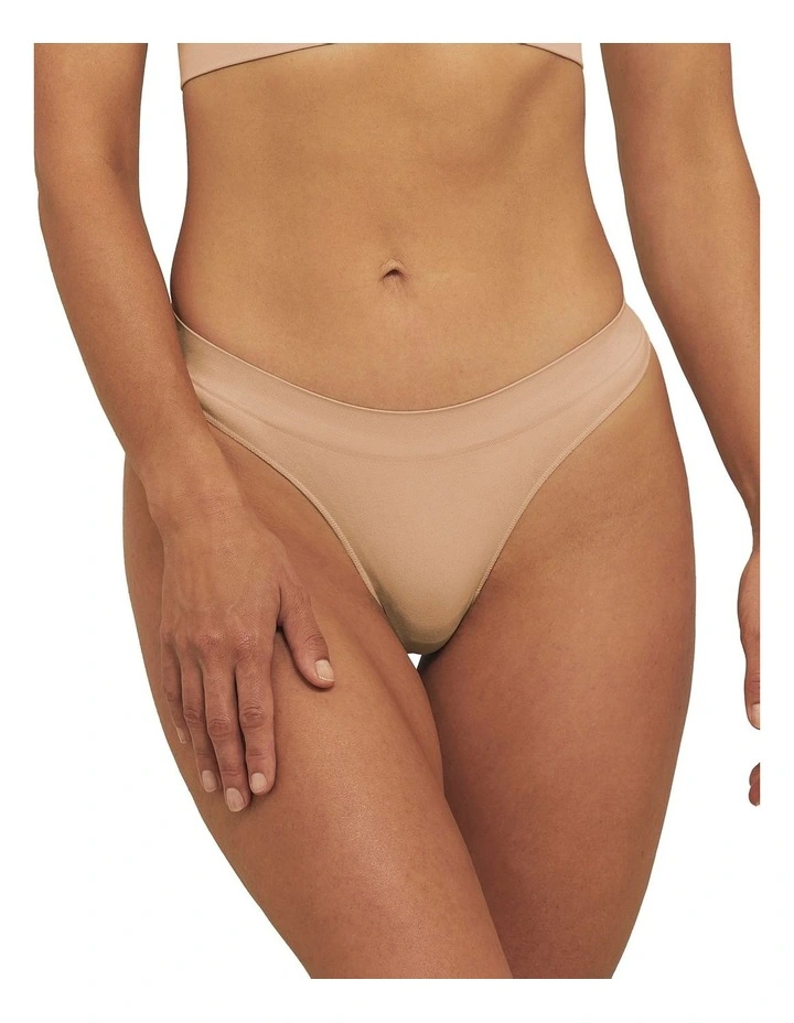 Bare Essentials G-String Brief Rose Beige 1 Bare Essentials G-String Brief Rose Beige