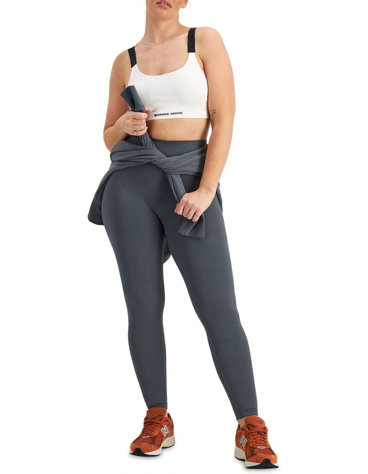Bonds Move Seamless Legging In Grey 4 Bonds Move Seamless Legging In Grey - Image 4