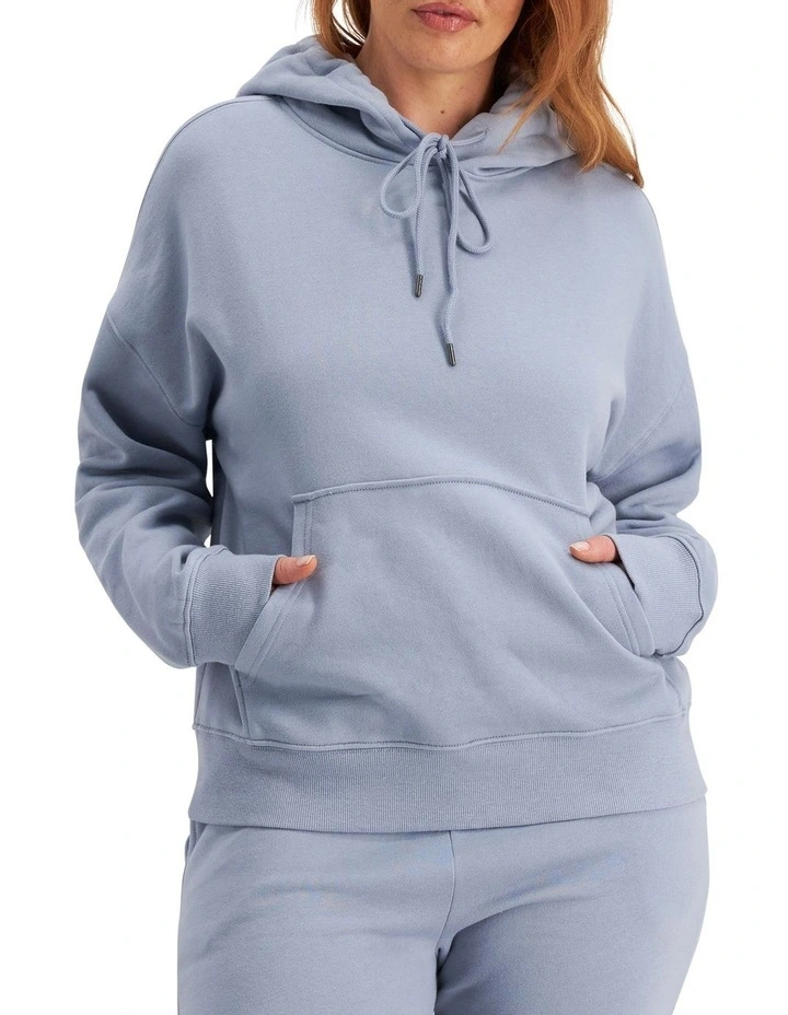 Bonds Originals Fleece Pullover Hoodie In Blue 1 Bonds Originals Fleece Pullover Hoodie In Blue
