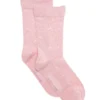 2 Pack Cotton Circulation Crew Socks In Pink