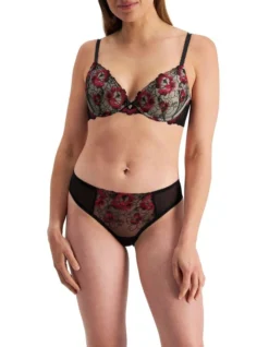 Elodie Level 1 Push Up Red Floral Bra -Myer Clothing Shop 899321680 4 720x928