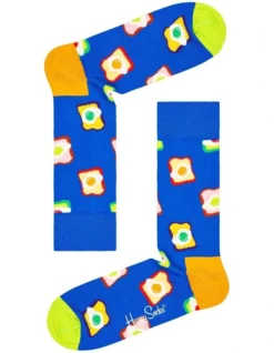 Happy Socks Toast Socks Blue