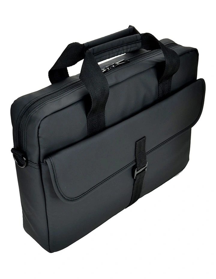 15.6" Krispo Laptop Briefcase Black 3 15.6" Krispo Laptop Briefcase Black - Image 3