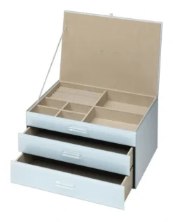 Gabriella Duck Egg Blue XL Jewellery Box