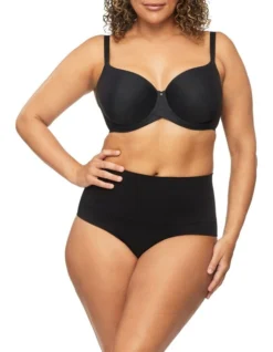 Bamboo Essentials Waisted Brief Black