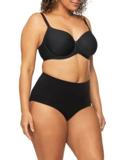 Bamboo Essentials Waisted Brief Black 7 Bamboo Essentials Waisted Brief Black -Myer Clothing Shop 899766100 4 720x928
