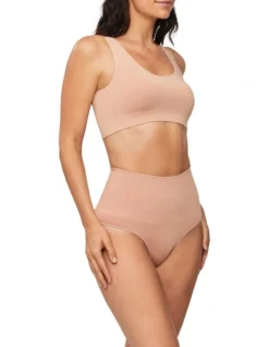Bamboo Essentials Waisted Brief Mahogany -Myer Clothing Shop 899766190 4 720x928