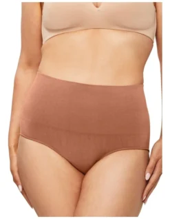 Bamboo Essentials Waisted Brief In Cocoa -Myer Clothing Shop 899766190 938655190 4 1 720x928