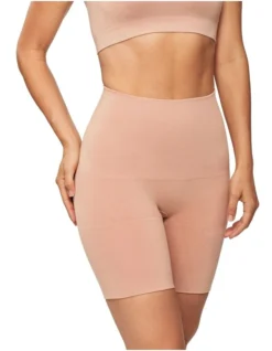 Bamboo Essentials Waisted Shaper Short Mahogany