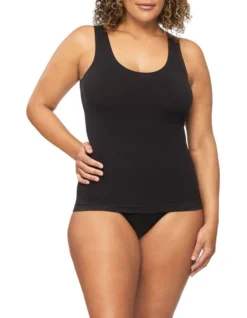 Bamboo Essentials Tank Black