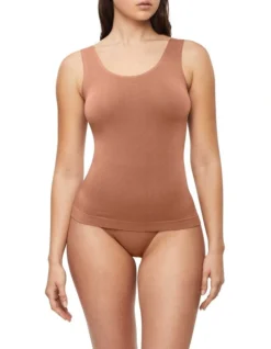 Bamboo Essentials Tank Top In Cocoa