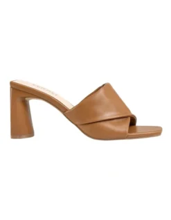 Scout Dark Tan Mule Sandal