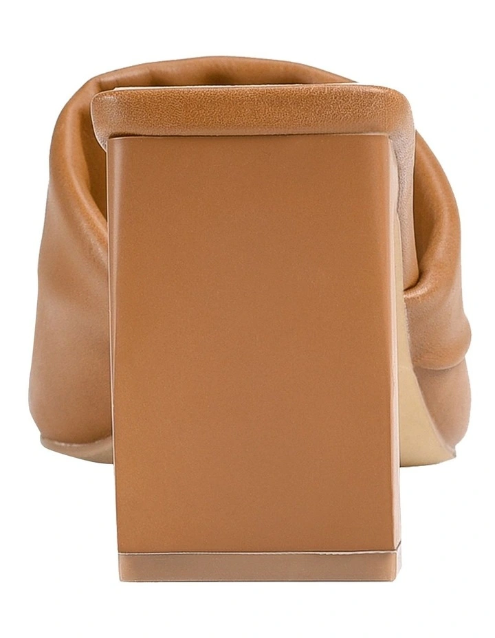 Scout Dark Tan Mule Sandal 3 Scout Dark Tan Mule Sandal - Image 3