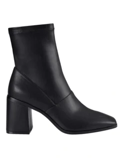 Lila Black Ankle Boot