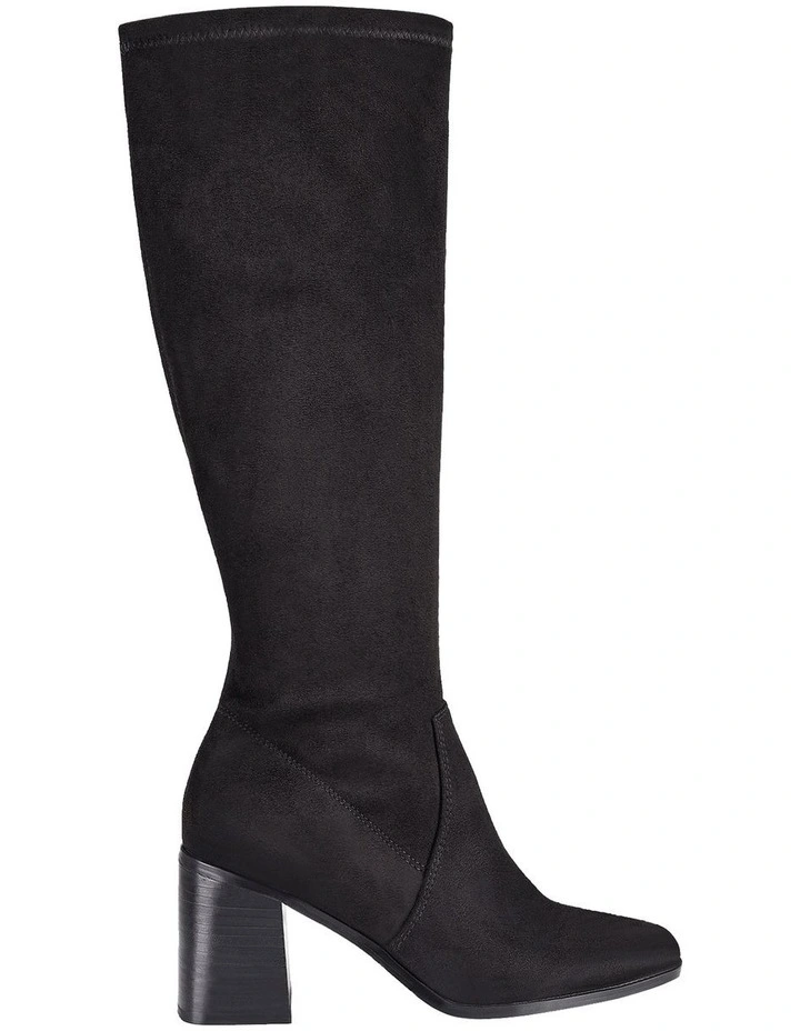 Linden Black Tall Boot 1 Linden Black Tall Boot