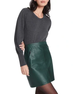 Stardust Knit Charcoal Melange