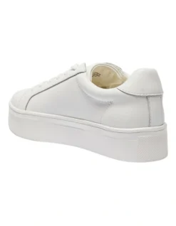 Frenzy Sneakers In White Leather -Myer Clothing Shop 900585010 6 720x928
