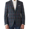 Cambridge Modern Fit Harris Tweed Signature Sports Jacket Grey
