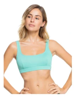 Roxy Mind Of Freedom Separate Large Bralette Bikini Top Green