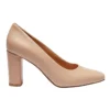 Amber Heeled Shoes In Blush Leather