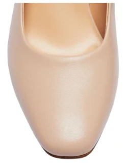 Amber Heeled Shoes In Blush Leather -Myer Clothing Shop 902144620 7 720x928