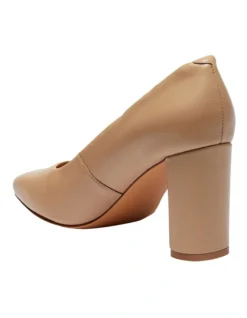 Amber Heeled Shoes In Nude Leather -Myer Clothing Shop 902144800 6 720x928