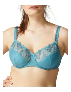 Simone Perele Bloom Full Cup Control Bra Light Green