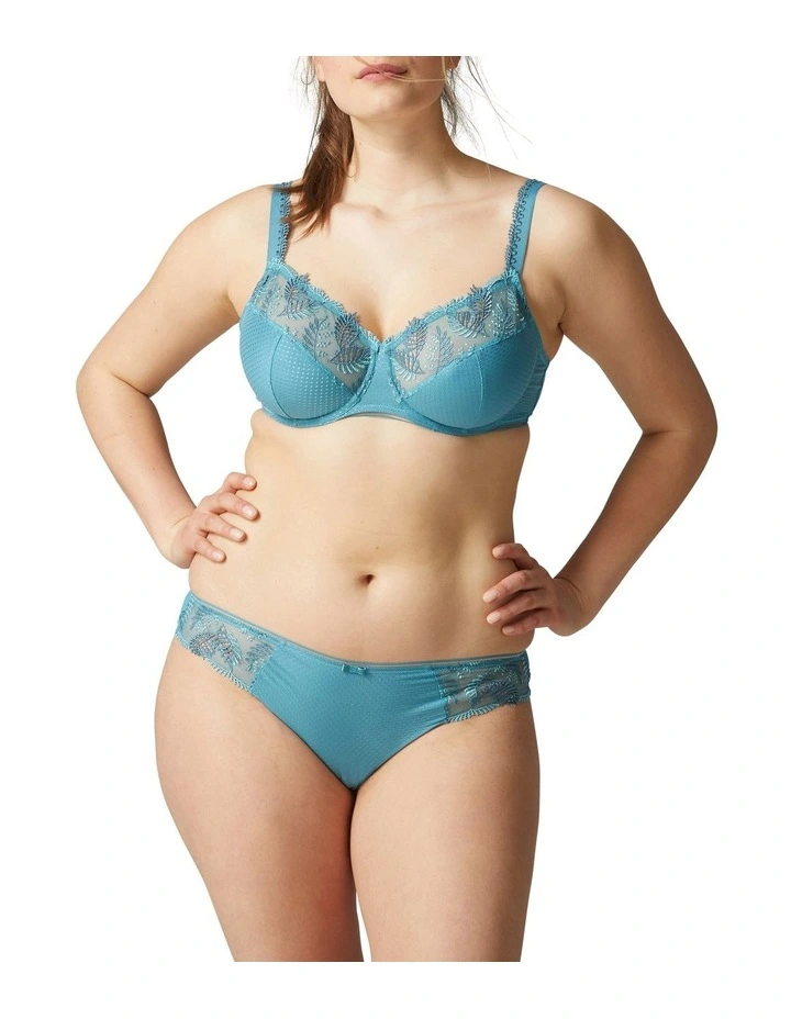 Simone Perele Bloom Full Cup Control Bra Light Green 2 Simone Perele Bloom Full Cup Control Bra Light Green - Image 2