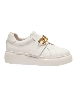 Babylon White/Gold Sneakers