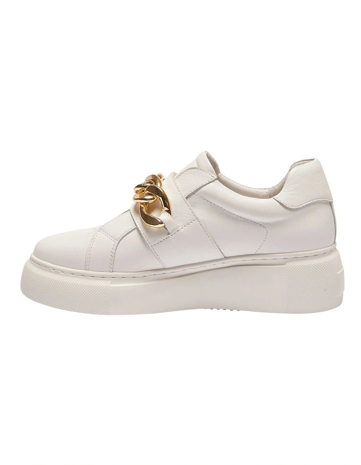 Babylon White/Gold Sneakers 3 Babylon White/Gold Sneakers - Image 3