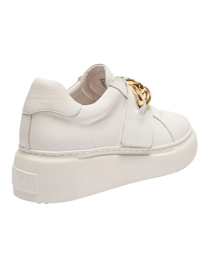 Babylon White/Gold Sneakers 4 Babylon White/Gold Sneakers - Image 4